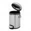 Household kitchen Stainless Steel Recycle Trash Bin Hotel Dustbin