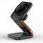3 in 1 Fast Wireless Charging Station Portable Wireless Charger Dock with Efficient Battery Utilization