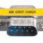 Low Profile Port Saver D-SUB9 Male to D-SUB9 Female Mini Gender Changer Adaptor Connector