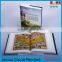 Full color round spine hardcover book printing