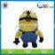 Wholesales and customized despicable Me Minion stuffed plush Soft toy purse with NBCU audit