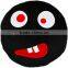 Hot selling plush emoji cushion cheap soft plush emoji pillow for free sample