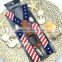 USA flag kid's Suspender Unisex children Clip-on UK Braces baby boy's Elastic Suspender Y-Back Suspenders 4 clips
