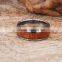 High quality fashion wooden gym ring china supplier for ring tungsten carbide wood ring