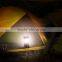 Cool Black Bright LED Camping Light, Rechargeable Camping Lantern