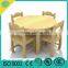 Funny Colorful 6 People Adjustable Kindergarten School Furniture