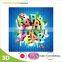 handmade 2014 new year 3d greeting card
