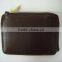 Man wallet PU leather wallet zip around coin purse