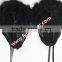 Party Supplies Cheap Black Mini Small Goose Feather Angel Wing For Sale
