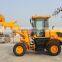 snow blade wheel loader zl15F/ 1.5 ton wheel loader with road sweeper / snow remover mini wheel loader / 1500kg wheel loader