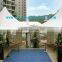 Pvc-coated canvas aluminum car parking tents