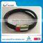 UAE premium gift magnetic stainless steel clasp leather wrap bracelet