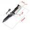 Knife with magnesium fire starter/flint stone /survival knife with fire starter/magnesium flint stone fire starter/camping outdo