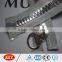 high quality silver big teeth custom puller plastic zipper , tent zipper