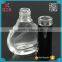 10ml Mini heart shaped Empty Glass Nail polish Bottle