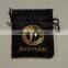 Small red nice microfiber velvet pouch for wedding
