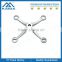 Stainless steel connector for spider glass wall fixing