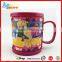 Eco-Friendly Feature soft pvc kids personalized plastic mugs