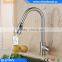 China UPC Kitchen Tap Brushed Nickel Faucet Pull Out With Flexible Folding Hose