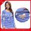 Wholesale 95 cotton 5 spandex yarn dyed maternity wear from China clothing supplier