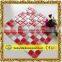 mounted crystal glass mosaic