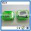 Portable mini pedometer instruction for using pedometer bracelet