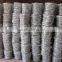 flat wire type pvc coating barbed wire price per roll