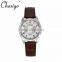 Chaxigo factory cheap fashion leather watch,couple watch,wholesale watches