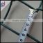 2016 hot sale plastic/PVC coated chain link fence, cyclone china link fencing