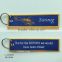 The cheap personalized woven label key chains