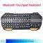 Mini Portable Wireless Bluetooth Keyboard with TouchPad Mouse for Android TV BOX