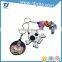 factory promotional wholesale blank keychain/keyring charms