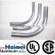 90 degree elbow aluminum profile