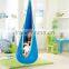 bi-color nylon parachute outdoor portable double hammock