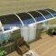 DIY aluminum and polycarbonate weather resistance awning