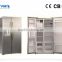 BCD-550WHI double door top freezer bottom fridge refrigerator/side by side