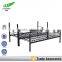 Modern adult double steel bed