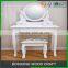 Cheap American Style Wooden Dressing Table With Mirror