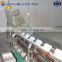 motorized pig skin pre-peeling conveyor for pig slaughterhouse plant