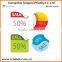 Grossy or matte lamination paper lipstick stickers lipstick label stickers