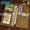 Men Genuine Leather Bifold Vintage Card Checkbook Holder Wallet Organizer Purse