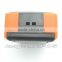 Bluetooth Data Collector Handheld Barcode Reader Mobile Data Terminal Orange Color High Definition IWSI002
