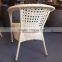 aluminum outdoor furniture comfortable handmade rattan wicker balcony set YPS005