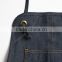 Custom high quality durable denim apron with pockets