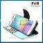 High Quality Luxury for Samsung Leather Case Wallet Stand Case With pu Leather and Card Slots