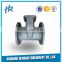 cast iron pump parts twin screw valve body