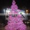 Customized Decorative 3d Motif Light Outdoor Christmas Tree Ball Lights