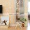 new design wood free standing display rack,coat rack, hat rack