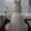 (MY0021) MARRY YOU Arabic Mermaid V Neck Open Back Custom Made Lace Wedding Dress