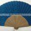 2015 Hot sale hand fan bamboo handle with your logo